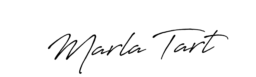 Also You can easily find your signature by using the search form. We will create Marla Tart name handwritten signature images for you free of cost using Antro_Vectra_Bolder sign style. Marla Tart signature style 7 images and pictures png