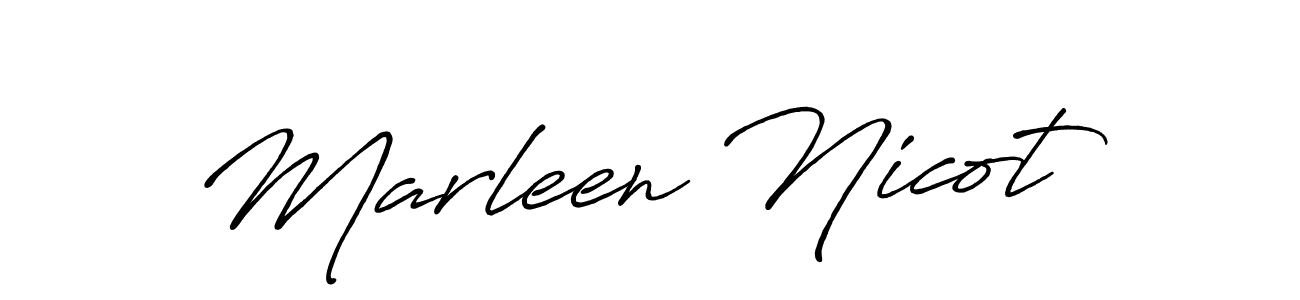 You can use this online signature creator to create a handwritten signature for the name Marleen Nicot. This is the best online autograph maker. Marleen Nicot signature style 7 images and pictures png