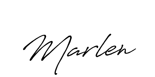 It looks lik you need a new signature style for name Marlen. Design unique handwritten (Antro_Vectra_Bolder) signature with our free signature maker in just a few clicks. Marlen signature style 7 images and pictures png