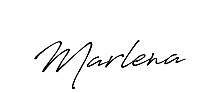 How to make Marlena signature? Antro_Vectra_Bolder is a professional autograph style. Create handwritten signature for Marlena name. Marlena signature style 7 images and pictures png