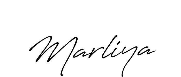 Best and Professional Signature Style for Marliya. Antro_Vectra_Bolder Best Signature Style Collection. Marliya signature style 7 images and pictures png