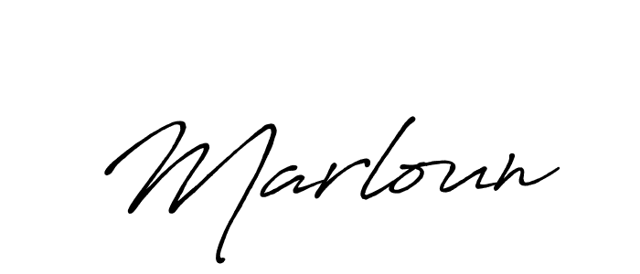 Best and Professional Signature Style for Marloun. Antro_Vectra_Bolder Best Signature Style Collection. Marloun signature style 7 images and pictures png