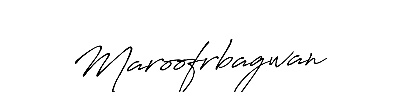 Make a beautiful signature design for name Maroofrbagwan. Use this online signature maker to create a handwritten signature for free. Maroofrbagwan signature style 7 images and pictures png