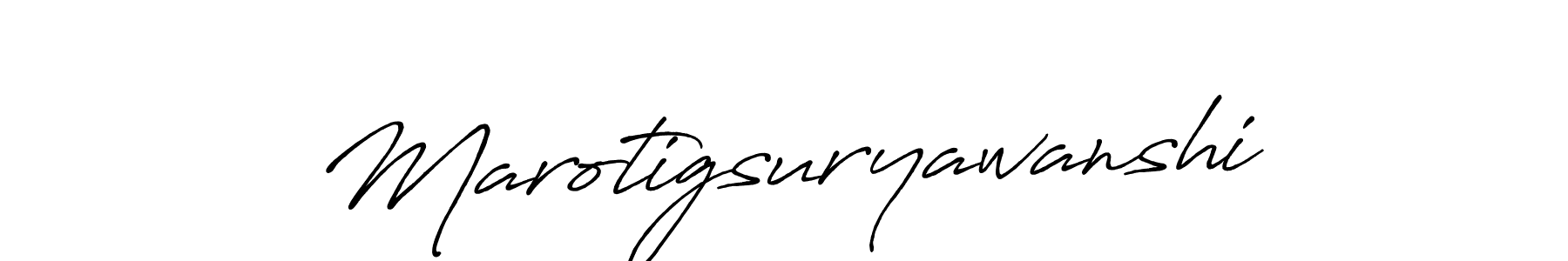 It looks lik you need a new signature style for name Marotigsuryawanshi. Design unique handwritten (Antro_Vectra_Bolder) signature with our free signature maker in just a few clicks. Marotigsuryawanshi signature style 7 images and pictures png