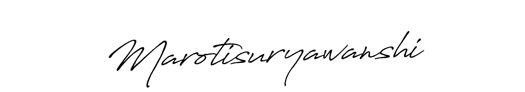 Once you've used our free online signature maker to create your best signature Antro_Vectra_Bolder style, it's time to enjoy all of the benefits that Marotisuryawanshi name signing documents. Marotisuryawanshi signature style 7 images and pictures png