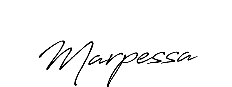 Make a beautiful signature design for name Marpessa. With this signature (Antro_Vectra_Bolder) style, you can create a handwritten signature for free. Marpessa signature style 7 images and pictures png