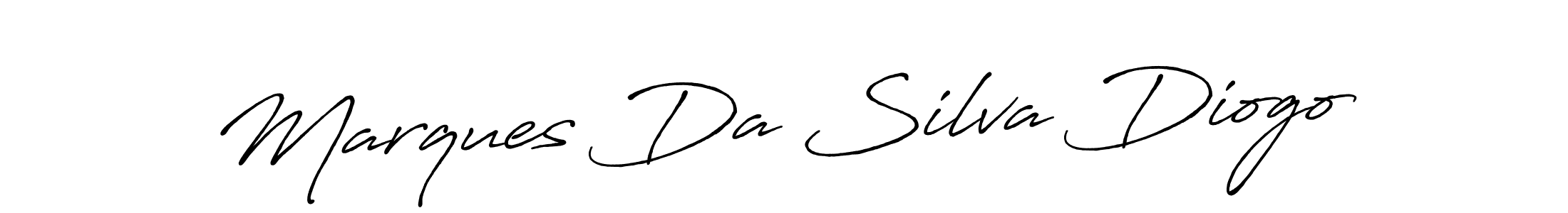 Use a signature maker to create a handwritten signature online. With this signature software, you can design (Antro_Vectra_Bolder) your own signature for name Marques Da Silva Diogo. Marques Da Silva Diogo signature style 7 images and pictures png