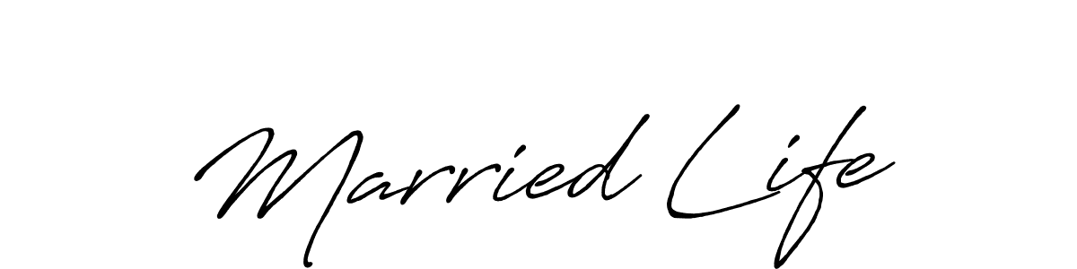 Once you've used our free online signature maker to create your best signature Antro_Vectra_Bolder style, it's time to enjoy all of the benefits that Married Life name signing documents. Married Life signature style 7 images and pictures png