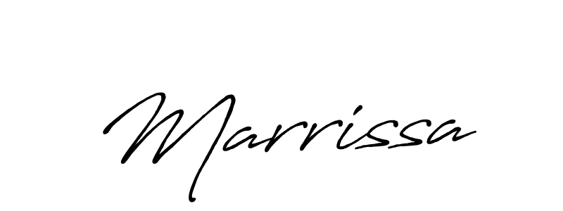 Once you've used our free online signature maker to create your best signature Antro_Vectra_Bolder style, it's time to enjoy all of the benefits that Marrissa name signing documents. Marrissa signature style 7 images and pictures png