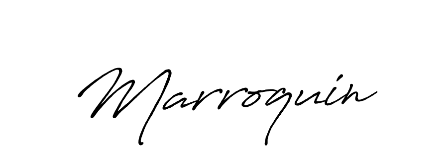 Design your own signature with our free online signature maker. With this signature software, you can create a handwritten (Antro_Vectra_Bolder) signature for name Marroquin. Marroquin signature style 7 images and pictures png