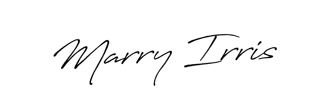 Make a beautiful signature design for name Marry Irris. Use this online signature maker to create a handwritten signature for free. Marry Irris signature style 7 images and pictures png