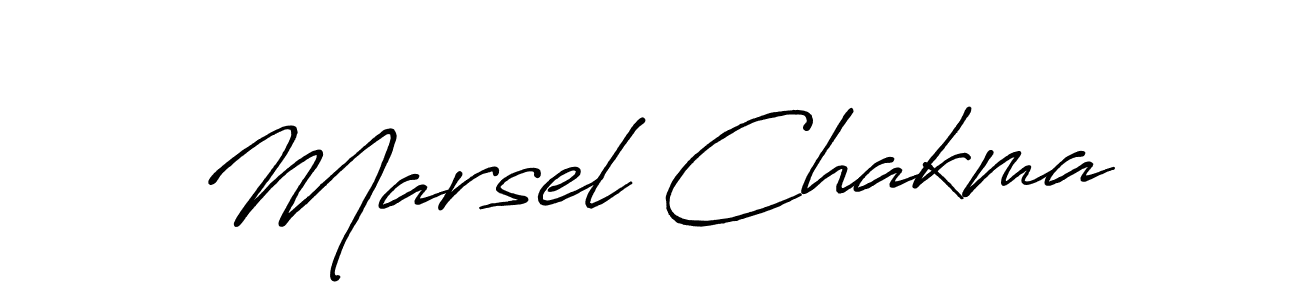Make a short Marsel Chakma signature style. Manage your documents anywhere anytime using Antro_Vectra_Bolder. Create and add eSignatures, submit forms, share and send files easily. Marsel Chakma signature style 7 images and pictures png