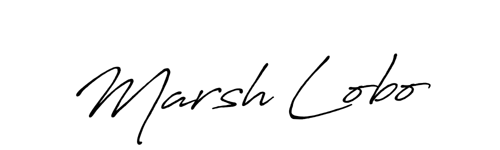 Check out images of Autograph of Marsh Lobo name. Actor Marsh Lobo Signature Style. Antro_Vectra_Bolder is a professional sign style online. Marsh Lobo signature style 7 images and pictures png