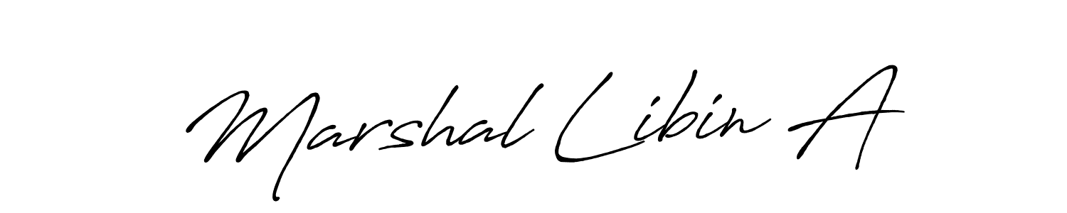 Once you've used our free online signature maker to create your best signature Antro_Vectra_Bolder style, it's time to enjoy all of the benefits that Marshal Libin A name signing documents. Marshal Libin A signature style 7 images and pictures png