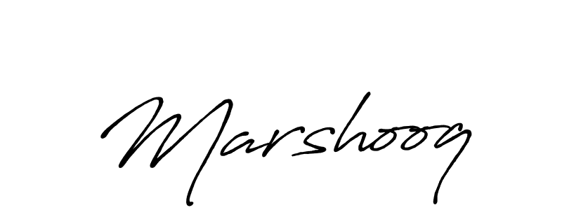 Make a beautiful signature design for name Marshooq. With this signature (Antro_Vectra_Bolder) style, you can create a handwritten signature for free. Marshooq signature style 7 images and pictures png