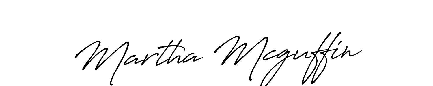 Use a signature maker to create a handwritten signature online. With this signature software, you can design (Antro_Vectra_Bolder) your own signature for name Martha Mcguffin. Martha Mcguffin signature style 7 images and pictures png