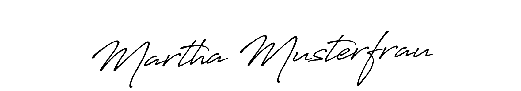 You should practise on your own different ways (Antro_Vectra_Bolder) to write your name (Martha Musterfrau) in signature. don't let someone else do it for you. Martha Musterfrau signature style 7 images and pictures png