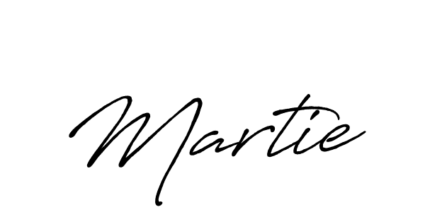 How to make Martie name signature. Use Antro_Vectra_Bolder style for creating short signs online. This is the latest handwritten sign. Martie signature style 7 images and pictures png