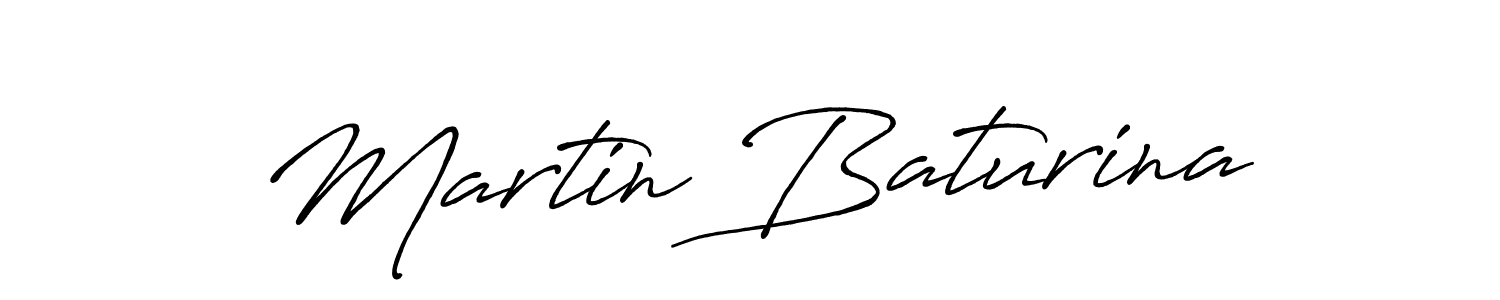 Design your own signature with our free online signature maker. With this signature software, you can create a handwritten (Antro_Vectra_Bolder) signature for name Martin Baturina. Martin Baturina signature style 7 images and pictures png