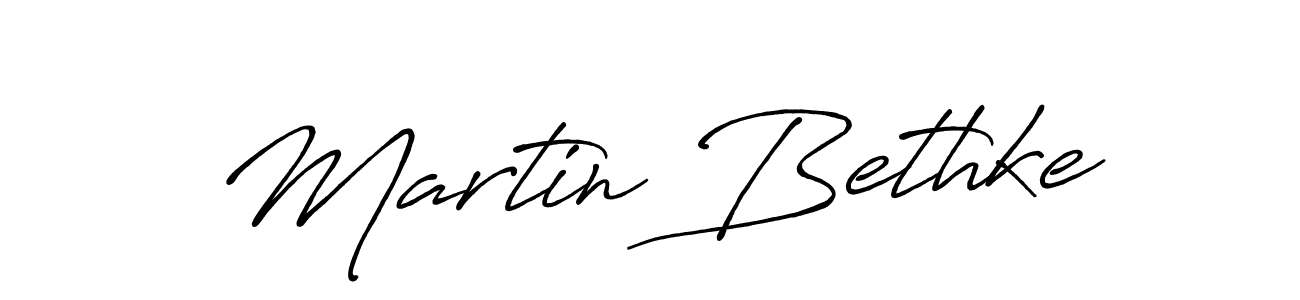 Martin Bethke stylish signature style. Best Handwritten Sign (Antro_Vectra_Bolder) for my name. Handwritten Signature Collection Ideas for my name Martin Bethke. Martin Bethke signature style 7 images and pictures png