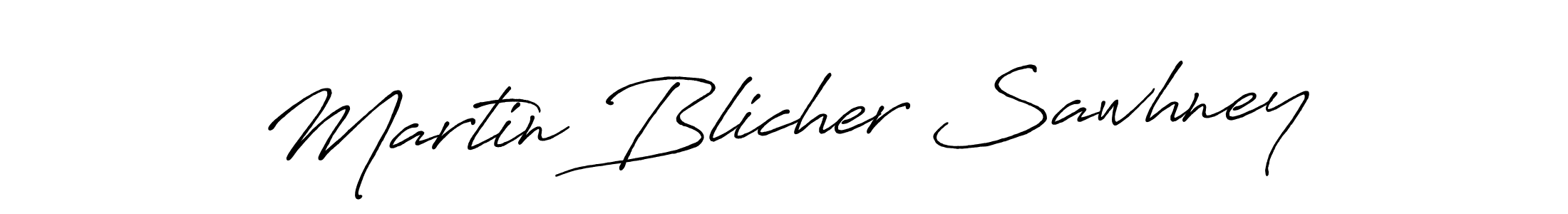 Create a beautiful signature design for name Martin Blicher Sawhney. With this signature (Antro_Vectra_Bolder) fonts, you can make a handwritten signature for free. Martin Blicher Sawhney signature style 7 images and pictures png