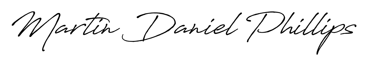 Personalize your online presence with Martin Daniel Phillips signature rendered in elegant Antro_Vectra_Bolder font. Great for website footers and blogs. Martin Daniel Phillips signature style 7 images and pictures png