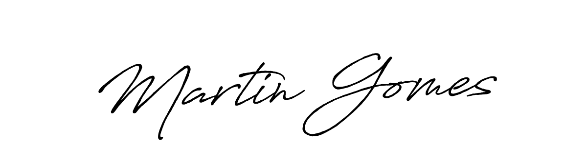 Also we have Martin Gomes name is the best signature style. Create professional handwritten signature collection using Antro_Vectra_Bolder autograph style. Martin Gomes signature style 7 images and pictures png