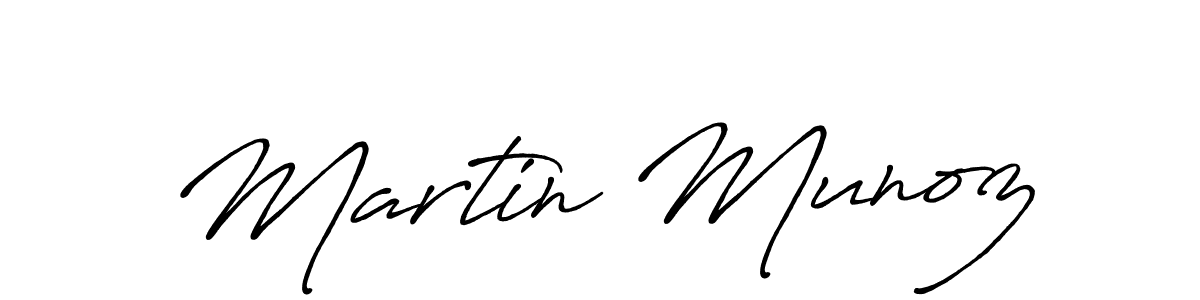 You should practise on your own different ways (Antro_Vectra_Bolder) to write your name (Martin Munoz) in signature. don't let someone else do it for you. Martin Munoz signature style 7 images and pictures png