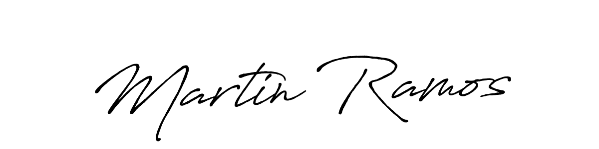 Also we have Martin Ramos name is the best signature style. Create professional handwritten signature collection using Antro_Vectra_Bolder autograph style. Martin Ramos signature style 7 images and pictures png