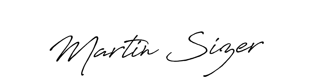 How to make Martin Sizer name signature. Use Antro_Vectra_Bolder style for creating short signs online. This is the latest handwritten sign. Martin Sizer signature style 7 images and pictures png