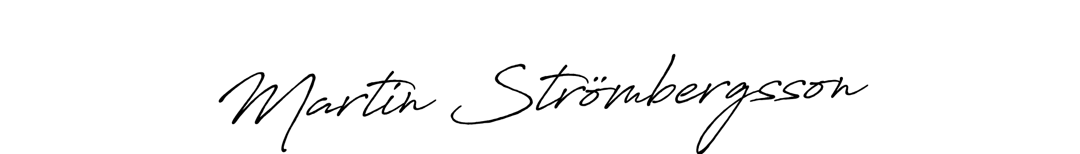 Make a beautiful signature design for name Martin Strömbergsson. With this signature (Antro_Vectra_Bolder) style, you can create a handwritten signature for free. Martin Strömbergsson signature style 7 images and pictures png