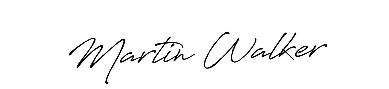 Martin Walker stylish signature style. Best Handwritten Sign (Antro_Vectra_Bolder) for my name. Handwritten Signature Collection Ideas for my name Martin Walker. Martin Walker signature style 7 images and pictures png