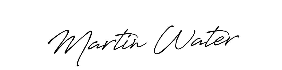 The best way (Antro_Vectra_Bolder) to make a short signature is to pick only two or three words in your name. The name Martin Water include a total of six letters. For converting this name. Martin Water signature style 7 images and pictures png