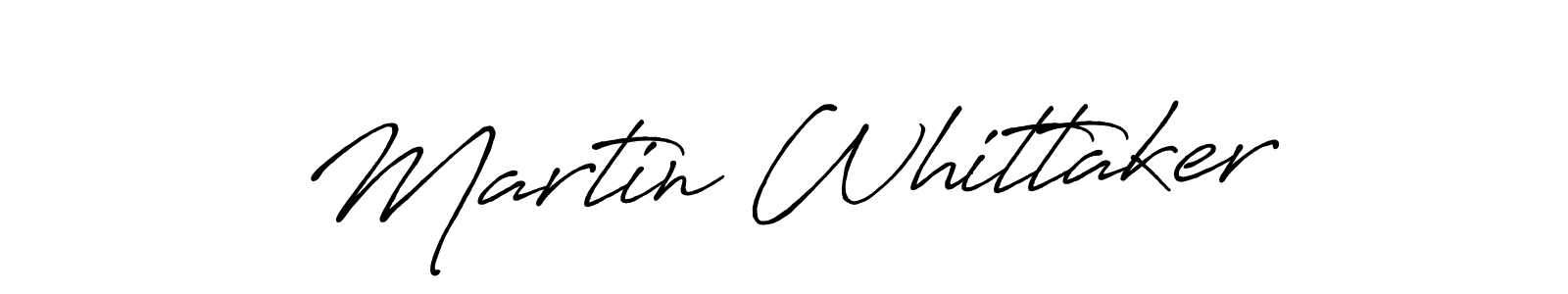 How to make Martin Whittaker name signature. Use Antro_Vectra_Bolder style for creating short signs online. This is the latest handwritten sign. Martin Whittaker signature style 7 images and pictures png