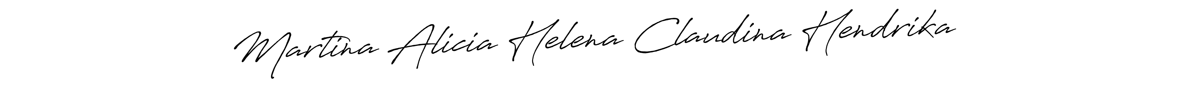 Design your own signature with our free online signature maker. With this signature software, you can create a handwritten (Antro_Vectra_Bolder) signature for name Martina Alicia Helena Claudina Hendrika. Martina Alicia Helena Claudina Hendrika signature style 7 images and pictures png