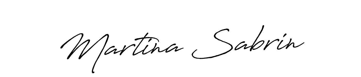 Make a short Martina Sabrin signature style. Manage your documents anywhere anytime using Antro_Vectra_Bolder. Create and add eSignatures, submit forms, share and send files easily. Martina Sabrin signature style 7 images and pictures png