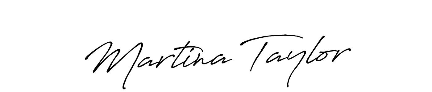 Also You can easily find your signature by using the search form. We will create Martina Taylor name handwritten signature images for you free of cost using Antro_Vectra_Bolder sign style. Martina Taylor signature style 7 images and pictures png