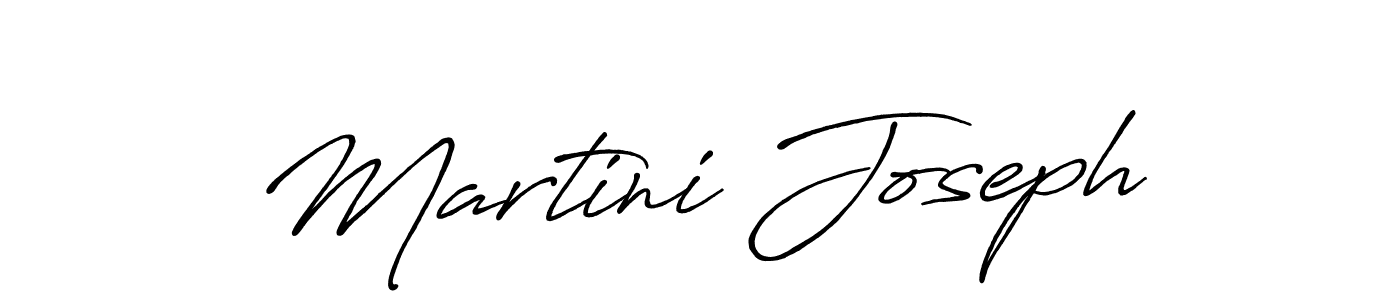 Design your own signature with our free online signature maker. With this signature software, you can create a handwritten (Antro_Vectra_Bolder) signature for name Martini Joseph. Martini Joseph signature style 7 images and pictures png