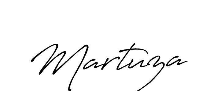 Create a beautiful signature design for name Martuza. With this signature (Antro_Vectra_Bolder) fonts, you can make a handwritten signature for free. Martuza signature style 7 images and pictures png