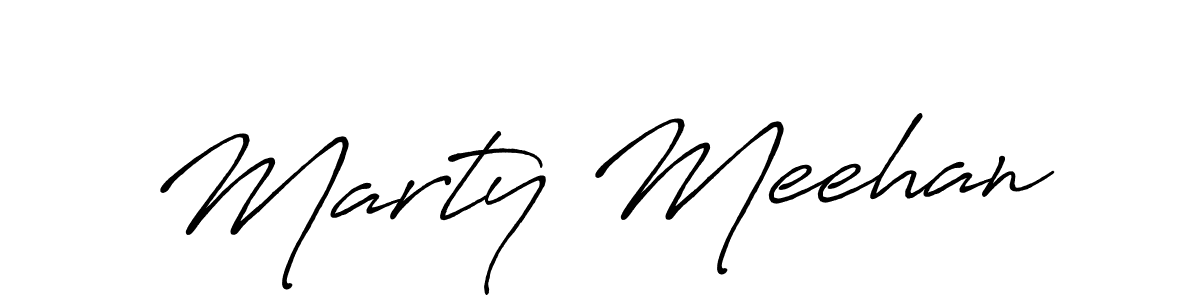 Make a beautiful signature design for name Marty Meehan. With this signature (Antro_Vectra_Bolder) style, you can create a handwritten signature for free. Marty Meehan signature style 7 images and pictures png