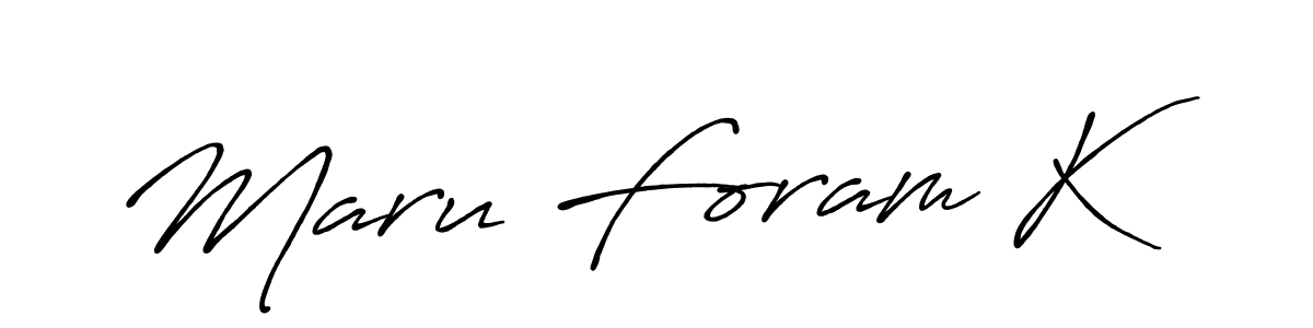 Best and Professional Signature Style for Maru Foram K. Antro_Vectra_Bolder Best Signature Style Collection. Maru Foram K signature style 7 images and pictures png