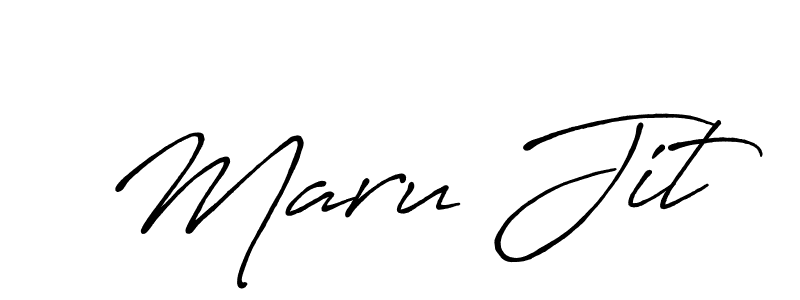 Also we have Maru Jit name is the best signature style. Create professional handwritten signature collection using Antro_Vectra_Bolder autograph style. Maru Jit signature style 7 images and pictures png