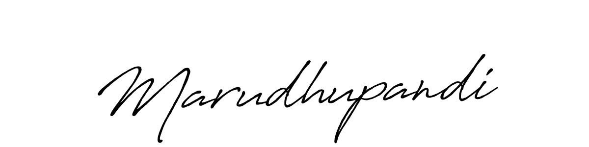 Also we have Marudhupandi name is the best signature style. Create professional handwritten signature collection using Antro_Vectra_Bolder autograph style. Marudhupandi signature style 7 images and pictures png