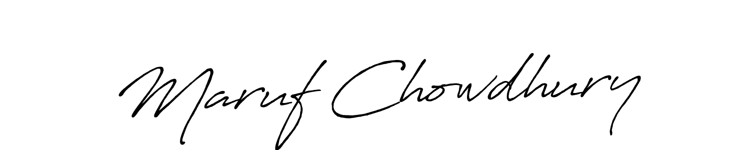 Antro_Vectra_Bolder is a professional signature style that is perfect for those who want to add a touch of class to their signature. It is also a great choice for those who want to make their signature more unique. Get Maruf Chowdhury name to fancy signature for free. Maruf Chowdhury signature style 7 images and pictures png