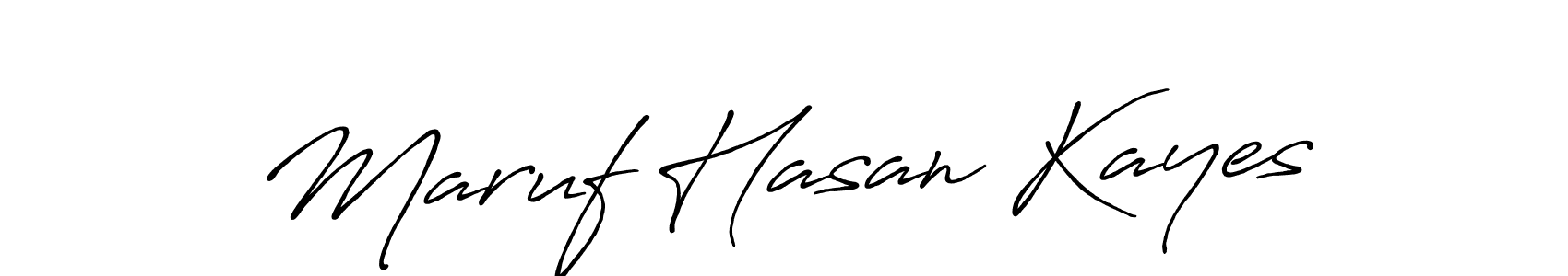 Similarly Antro_Vectra_Bolder is the best handwritten signature design. Signature creator online .You can use it as an online autograph creator for name Maruf Hasan Kayes. Maruf Hasan Kayes signature style 7 images and pictures png