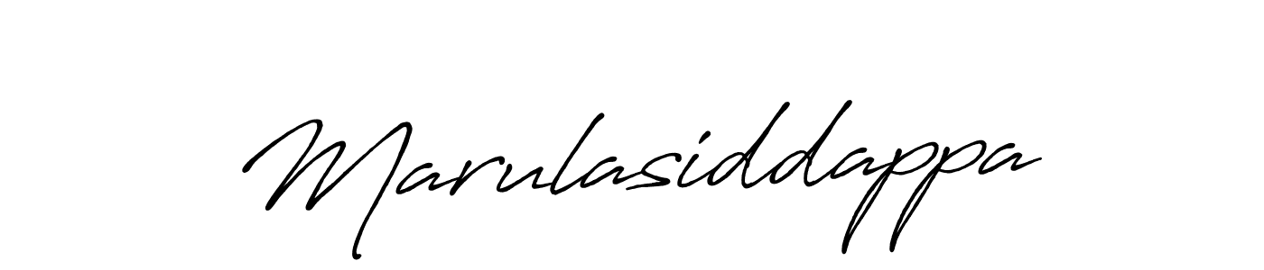Make a beautiful signature design for name Marulasiddappa. With this signature (Antro_Vectra_Bolder) style, you can create a handwritten signature for free. Marulasiddappa signature style 7 images and pictures png