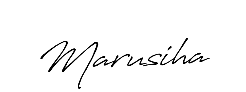 How to make Marusiha signature? Antro_Vectra_Bolder is a professional autograph style. Create handwritten signature for Marusiha name. Marusiha signature style 7 images and pictures png