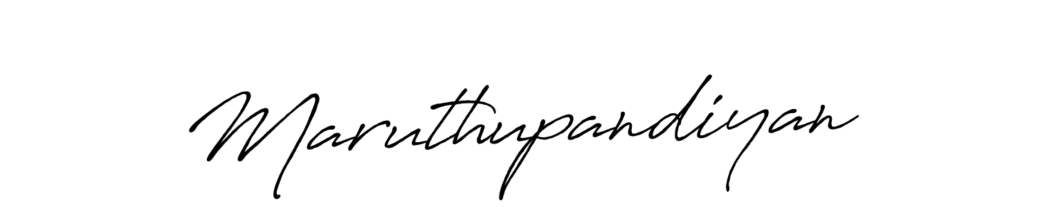 Use a signature maker to create a handwritten signature online. With this signature software, you can design (Antro_Vectra_Bolder) your own signature for name Maruthupandiyan. Maruthupandiyan signature style 7 images and pictures png