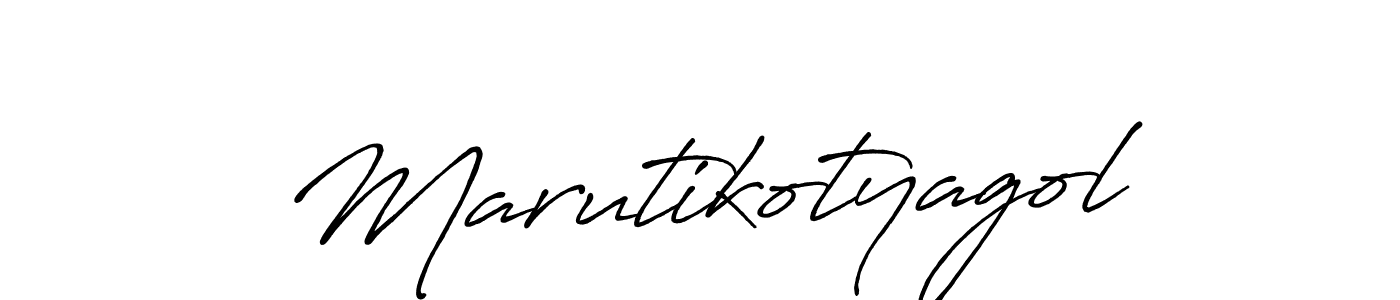 How to Draw Marutikotyagol signature style? Antro_Vectra_Bolder is a latest design signature styles for name Marutikotyagol. Marutikotyagol signature style 7 images and pictures png