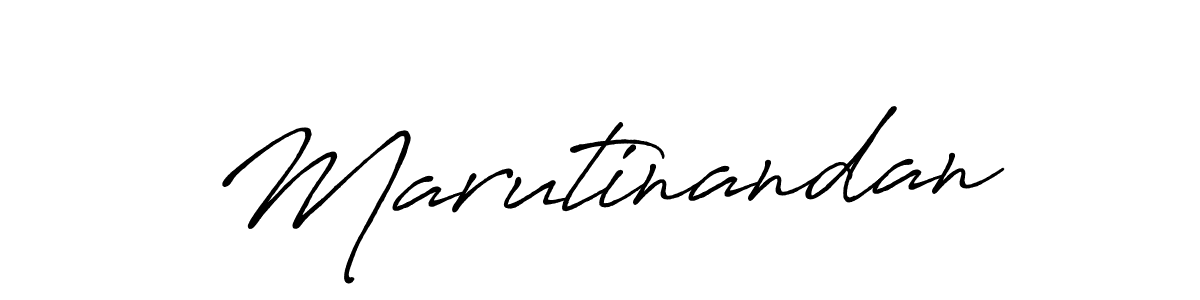 Marutinandan stylish signature style. Best Handwritten Sign (Antro_Vectra_Bolder) for my name. Handwritten Signature Collection Ideas for my name Marutinandan. Marutinandan signature style 7 images and pictures png